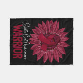 Couverture Polaire Sensibilisation aux cellules de la faucille du gue (Devant (Horizontal))