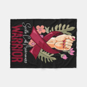 Couverture Polaire Sensibilisation aux cellules de la faucille du gue (Devant (Horizontal))