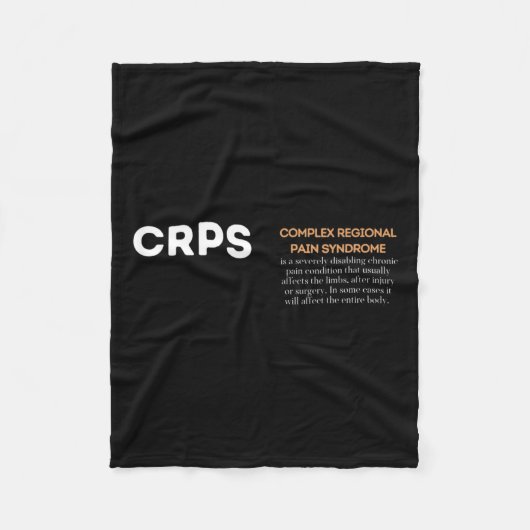 Couverture Polaire Sensibilisation aux Crps - syndrome de douleur rég (Devant)