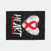 Couverture Polaire Sensibilisation aux maladies cardiaques _2 (Devant (Horizontal))