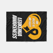 Couverture Polaire Sensibilisation De Maman Ou De Papa (Devant (Horizontal))