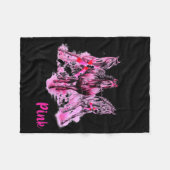 Couverture Polaire Sensibilisation Des Femmes En Octobre Nous Portons (Devant (Horizontal))