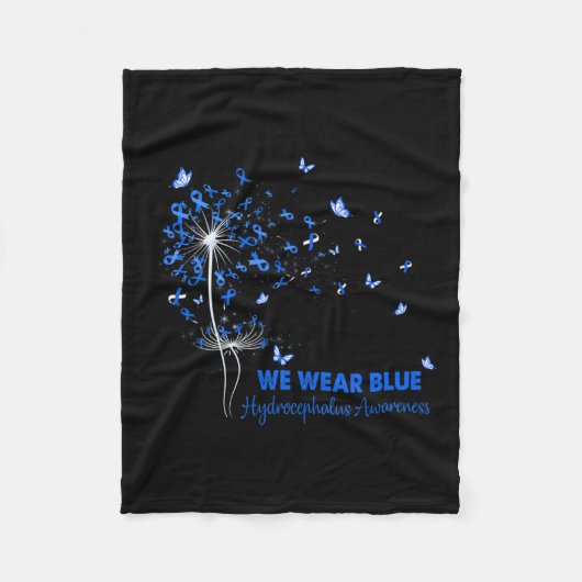 Couverture Polaire Sensibilisation Foi Espoir Amour Dandelion (Devant)