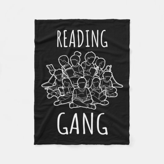 Couverture Polaire Sensibilisation - Gang de lecture Drôle Dyslexie (Devant)