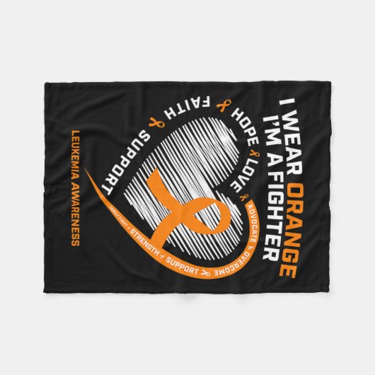 Couverture Polaire Sensibilisation Hommes Femmes Maman Papa Cadeaux L (Devant (Horizontal))