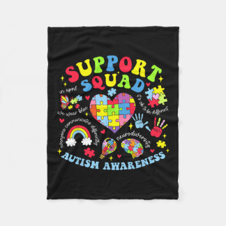 Couverture Polaire Sensibilisation sur l'autisme Autisme Soutien Squa