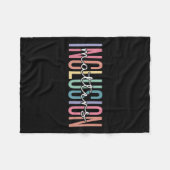 Couverture Polaire Sensibilisation sur l'autisme d'enseignement spéci (Devant (Horizontal))