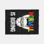 Couverture Polaire Sensibilisation sur l'autisme ennuyeuse Français C (Devant (Horizontal))