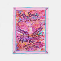 Sentez ma beauté Cancer Angel Chemo Blanket