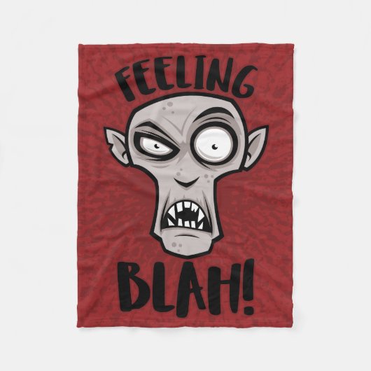 Couverture Polaire Sentiment Blah Nosferatu Vampire (Devant)