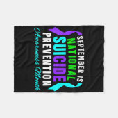 Couverture Polaire Septembre National Suicide Prevention (Devant (Horizontal))