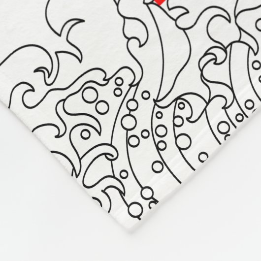 Couverture Polaire Séquence Fibonacci et la Grande Vague (Coin)