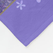 Couverture Polaire Séquences Roses Et Violettes (Coin)