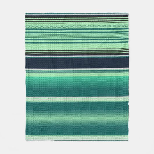 Couverture Polaire Serape mexicain #2 (Devant)