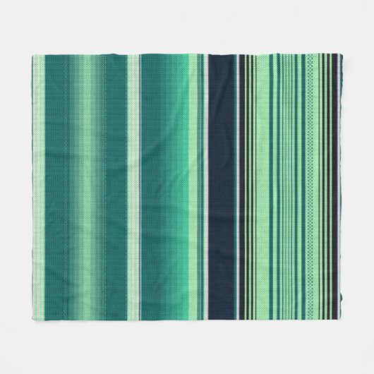 Couverture Polaire Serape mexicain #2 (Devant (Horizontal))