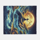 Couverture Polaire Serenade au clair de lune (Devant (Horizontal))