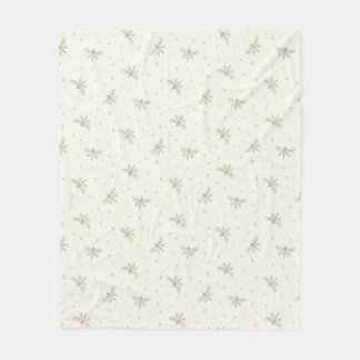 Couverture Polaire Serene Dragonflies Fleece Blanket
