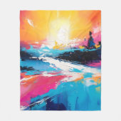 Couverture Polaire Sérénité radiante : Réflexions Abstraites sur le c (Devant)