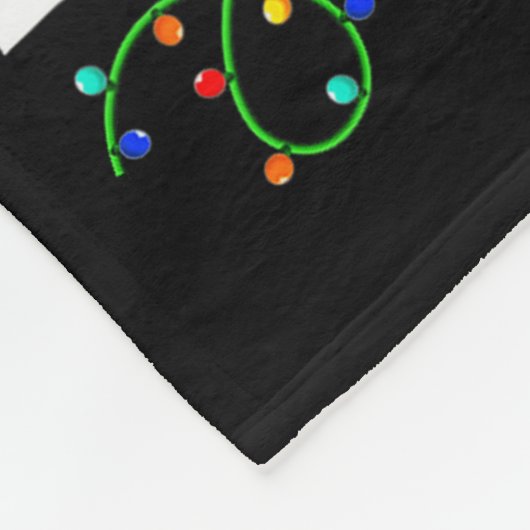 Couverture Polaire Serial Killer Shirt Christmas Tree Crime Scene Tru (Coin)