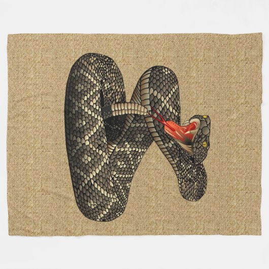 COUVERTURE POLAIRE SERPENT DE HOCHET (Devant (Horizontal))