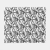 Couverture Polaire Serpents de Boho (Devant (Horizontal))