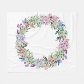 Couverture Polaire Serre Florale Berries (Devant (Horizontal))