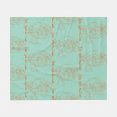 Couverture Polaire Serrez Vos Démons (Devant (Horizontal))