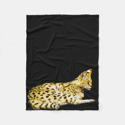 Couverture Polaire Serval (Devant)
