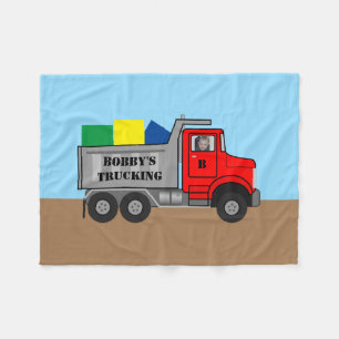 Couverture Polaire Service de camionnage pour bébé garçon Personnalis