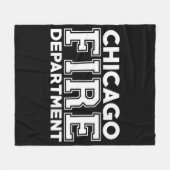 Couverture Polaire Service des pompiers de Chicago Secourt (Devant (Horizontal))