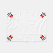 Couverture Polaire Service Dog Place Mat  (Devant (Horizontal))