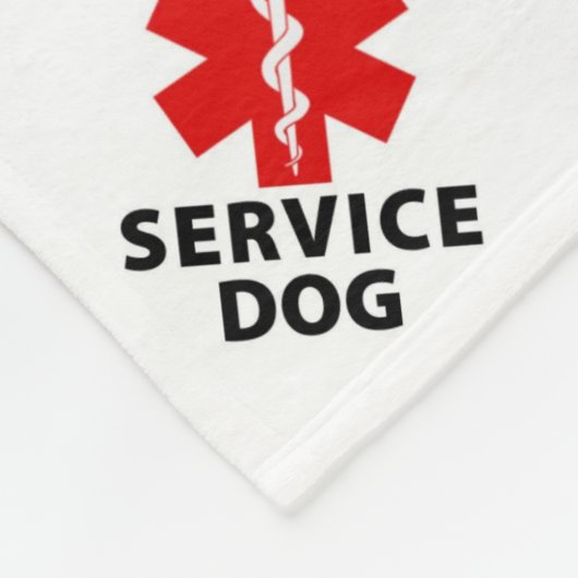 Couverture Polaire Service Dog Place Mat (Coin)