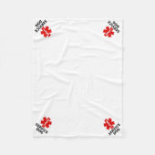 Couverture Polaire Service Dog Place Mat (Devant)