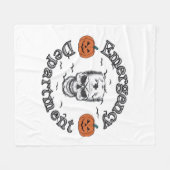 Couverture Polaire Service D'Urgence Er Nurse Skeleton Hallo (Devant (Horizontal))