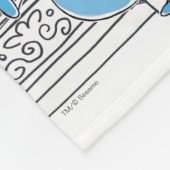 Couverture Polaire Sesame Pals Doodley Graphisme (Coin)