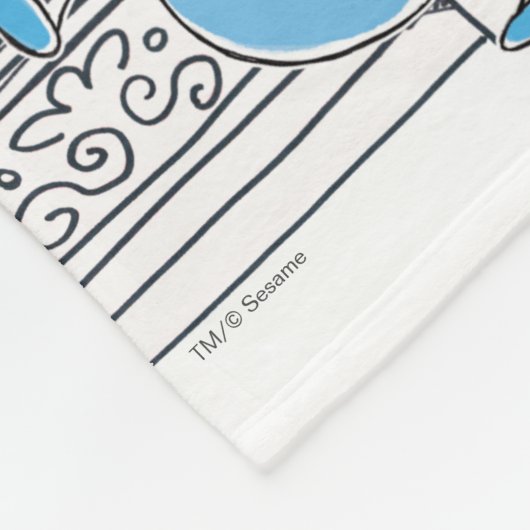 Couverture Polaire Sesame Pals Doodley Graphisme (Coin)