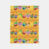 Couverture Polaire Sesame Street Autumn quitte Motif (Devant)