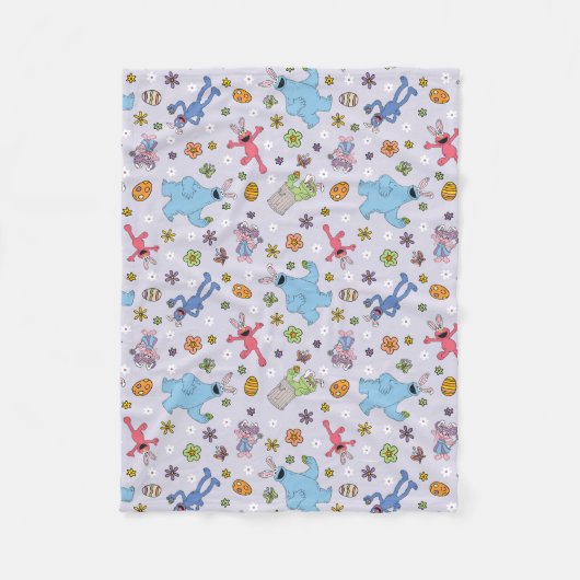 Couverture Polaire Sesame Street Bunny Motif (Devant)