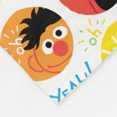 Couverture Polaire Sesame Street Circle Motif de caractères (Coin)