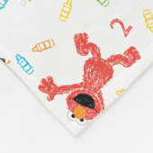 Couverture Polaire Sesame Street Elmo | Birthday Crayon (Coin)