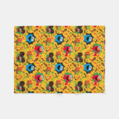 Couverture Polaire Sesame Street Kwanzaa Motif (Devant (Horizontal))