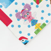 Couverture Polaire Sesame Street Noël Présente Motif (Coin)