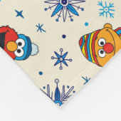 Couverture Polaire Sesame Street Noël Snowflake Motif (Coin)