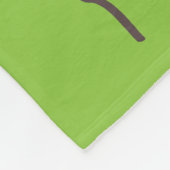 Couverture Polaire Sesame Street | Oscar le grincheux (Coin)