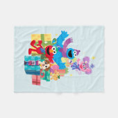 Couverture Polaire Sesame Street Pals and Presents (Devant (Horizontal))