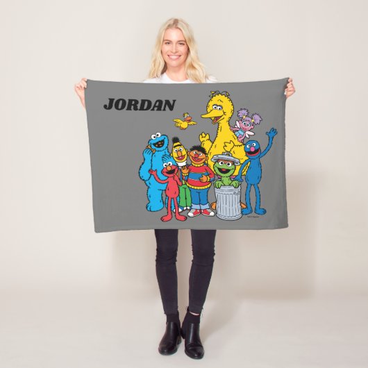 Couverture Polaire Sesame Street Pals Wing (En situation)