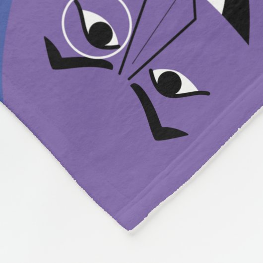 Couverture Polaire Sesame Street Rainbow Fleece Blanche (Coin)