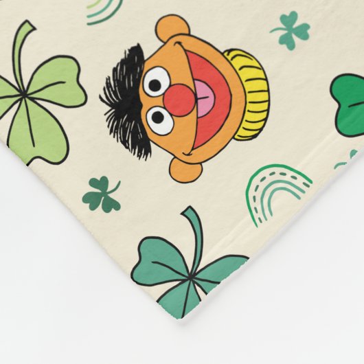 Couverture Polaire Sesame Street St. Patrick's Day Motif (Coin)