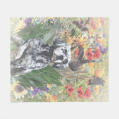 Couverture Polaire Setter anglais (Devant (Horizontal))