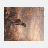 Couverture Polaire Setter Irlandais (Devant (Horizontal))